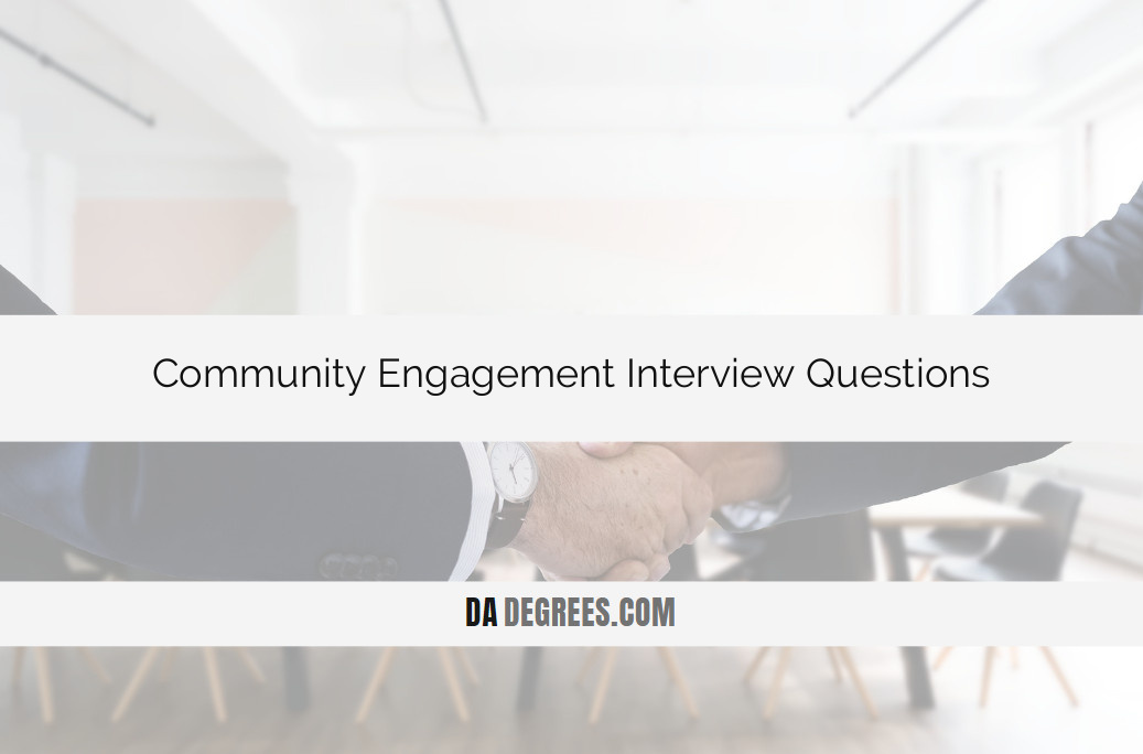 Empower your community impact journey with our expert guide to Community Engagement interview questions. Whether you're a seasoned advocate or just starting out, unlock key insights and winning responses tailored for community-focused roles. Click now for a competitive edge, ensuring you stand out and drive positive change in the dynamic world of community engagement and development.