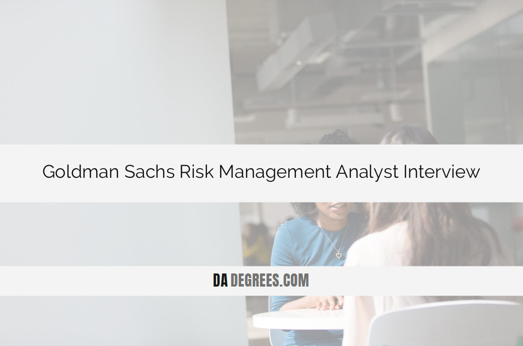 Prepare for success in your Goldman Sachs Risk Management Analyst interview with our expert guide. Navigate the complexities of risk management with confidence, showcasing your analytical skills, financial acumen, and ability to thrive in a dynamic environment. Explore tailored interview insights designed to elevate your performance and secure your role as a valued member of the Goldman Sachs team. Stand out in a competitive landscape by mastering key questions and demonstrating your expertise in risk analysis. Your journey to a rewarding career in finance starts with acing this essential interview.